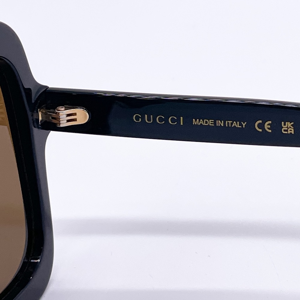NEW GUCCI GG1241S 001 SQUARE OVERSIZED WOMEN SUNGLASSES GUCCI GG1241S - Picture 12 of 14